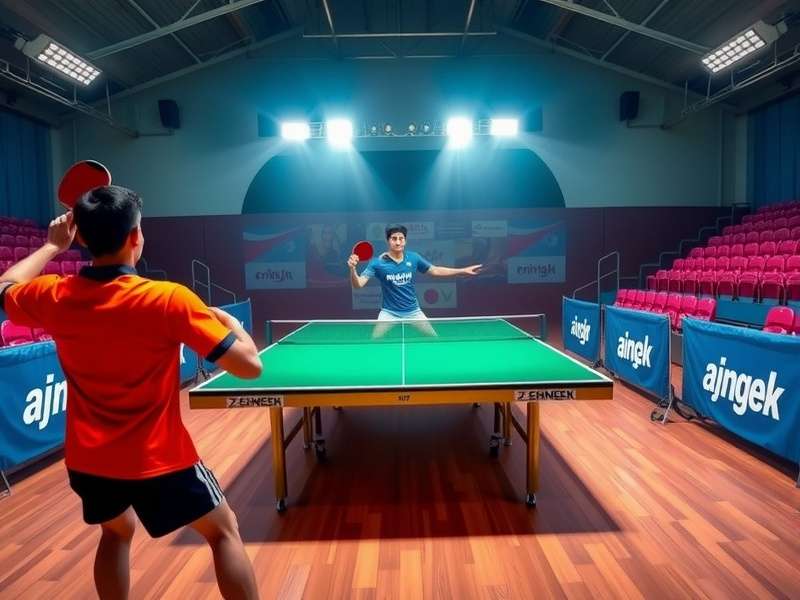 Indian Table Tennis Stadium in Game